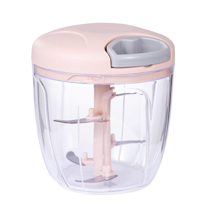 Manual Food Chopper, Hand Pull String Meat Grinder Vegetables Fruits Cutter