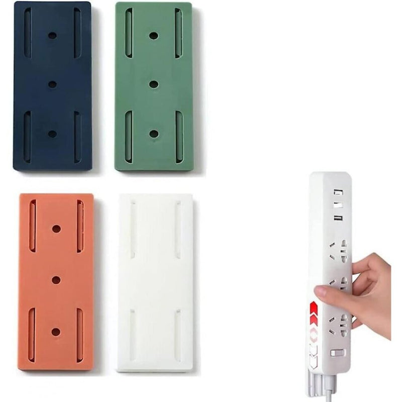 Self-Adhesive Punch-free Socket Fixer Holder