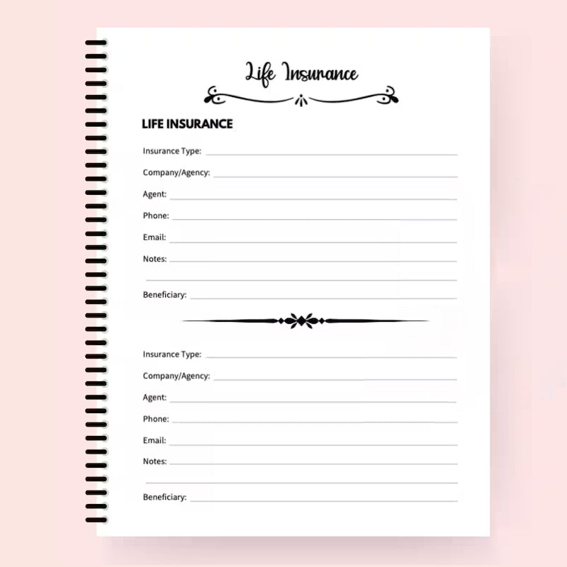 I'm Dead, End Of Life Planner Organizer Notebook