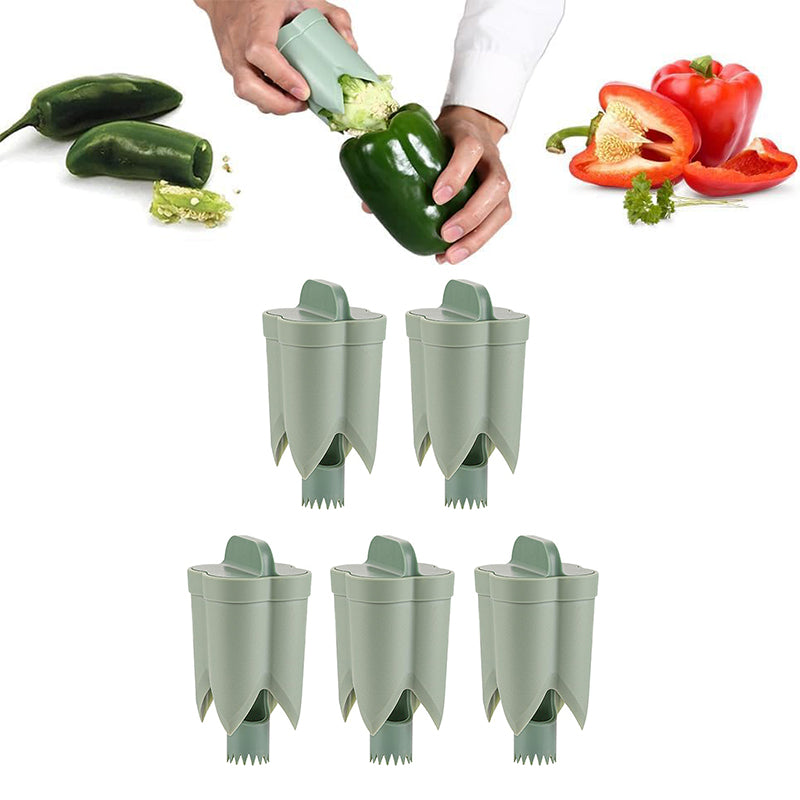 2-In-1 Fruit Pepper Corer