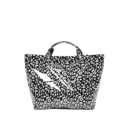 Large Capacity Leopard Jelly Tote Bag With PVC Handle