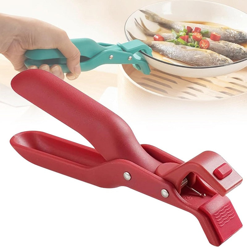 Multi-Purpose Anti-Scald Bowl Holder Clip for Kitchen