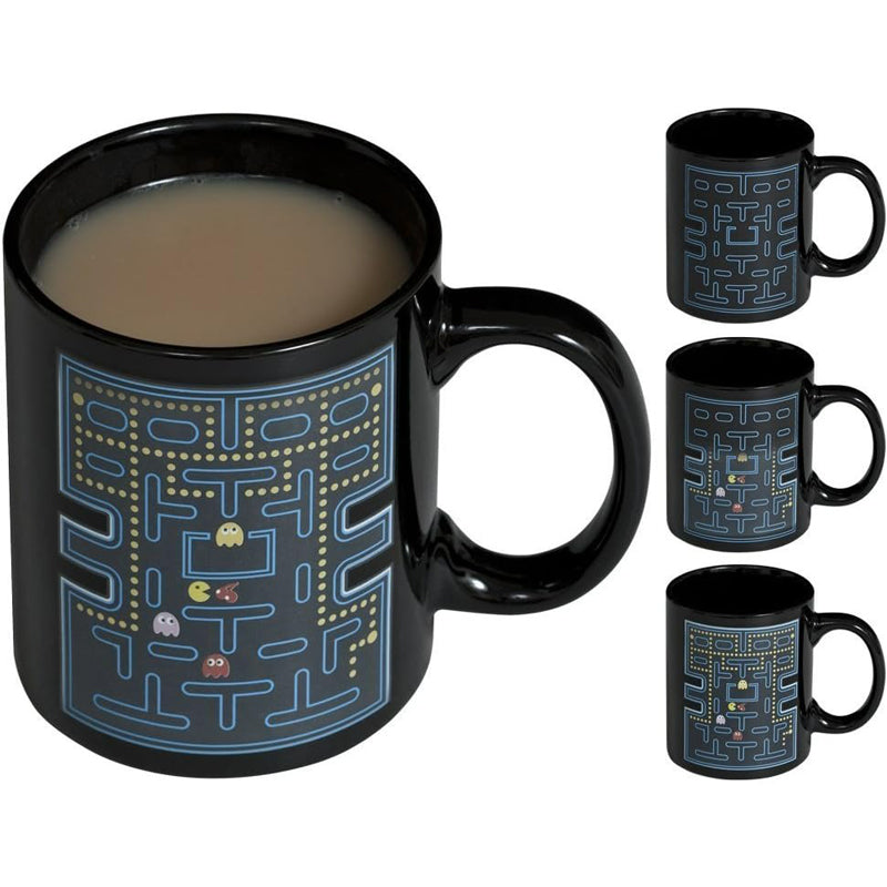 PAC-Man Magic Heat Sensitive Color Changing Ceramic Coffee Mug