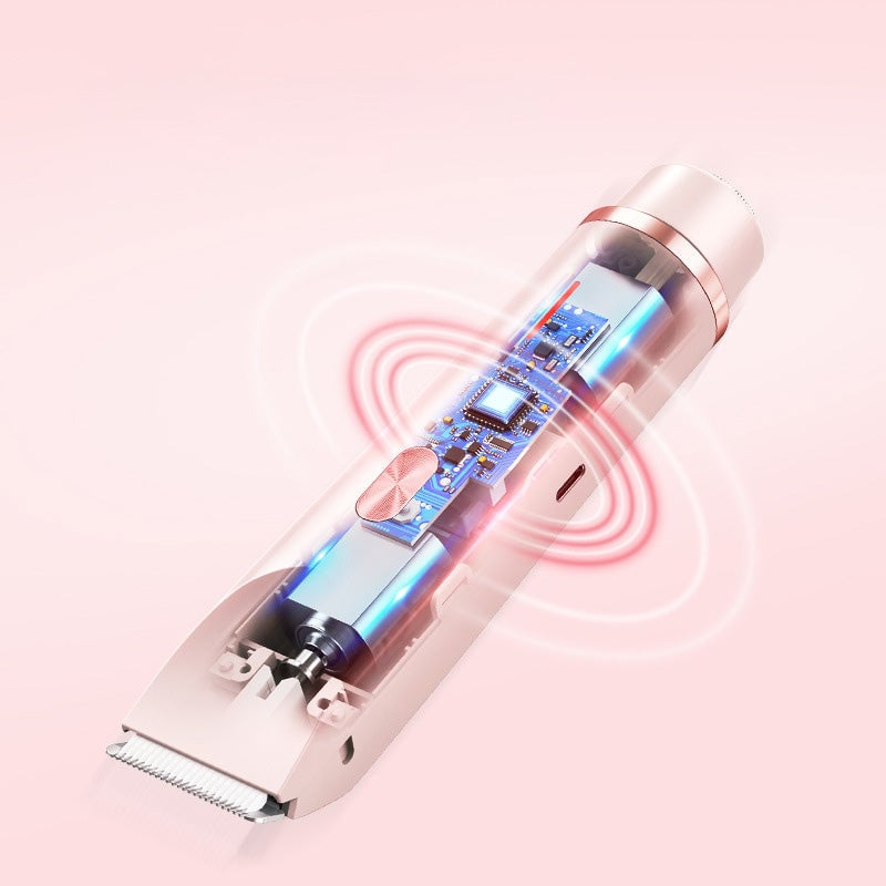 Electric Waterproof Rechargeable Dual-Head Hair Trimmer