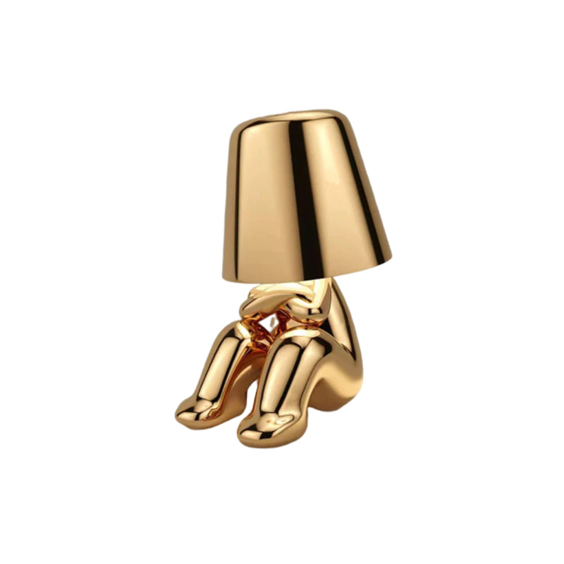 Golden Little Man Touch LED Table Lamp