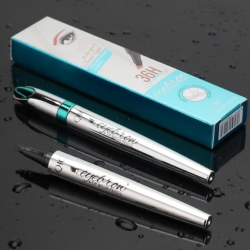 3D Waterproof  Microblading Eyebrow Pen with 4 Fork Tip