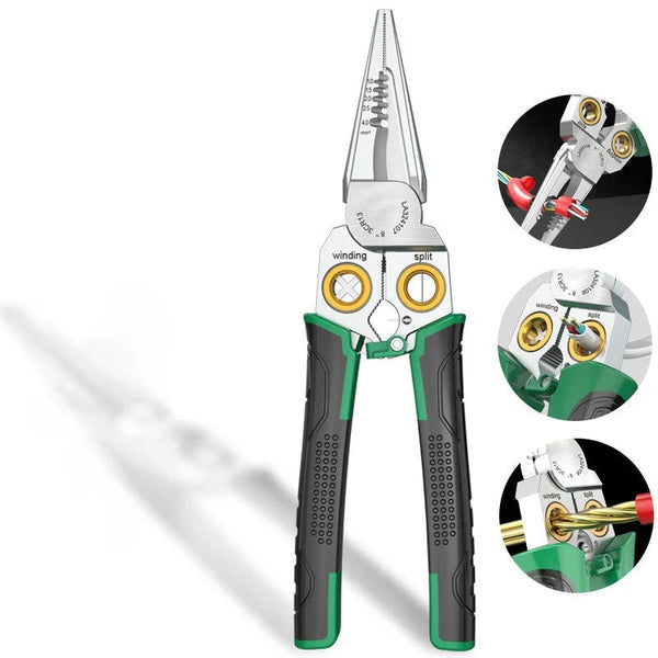 7 in 1  Multifunctional Stainless Steel Wire Stripping Pliers