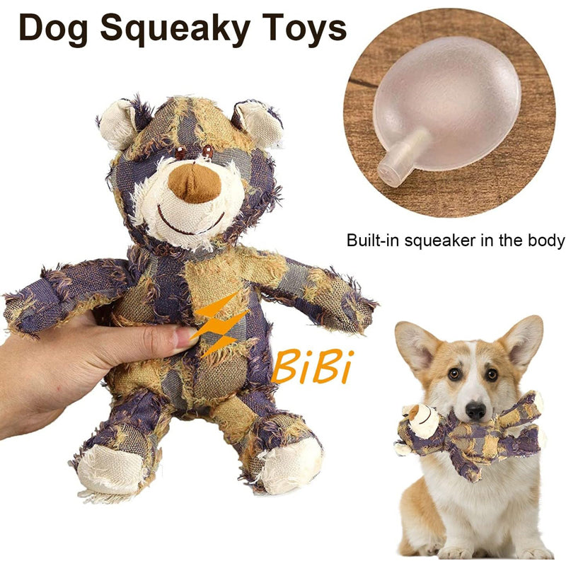 Indestructible teddy bear for dogs sales