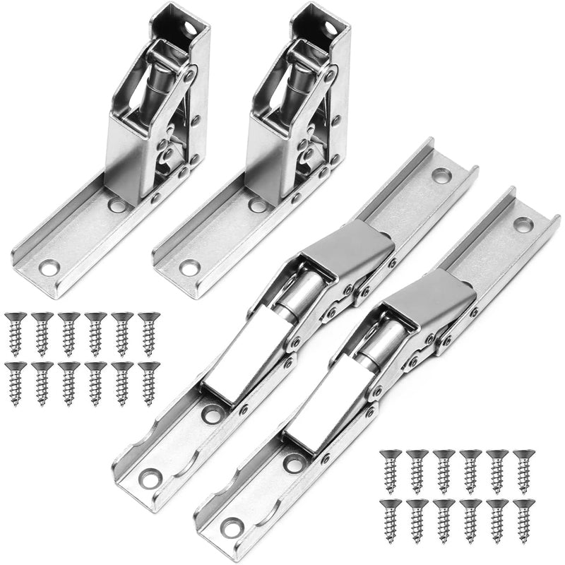 Opening-free 90 degree folding hinges