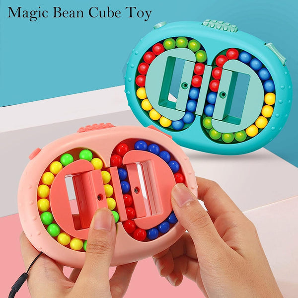 Rotating Magic Beans Cube Toy