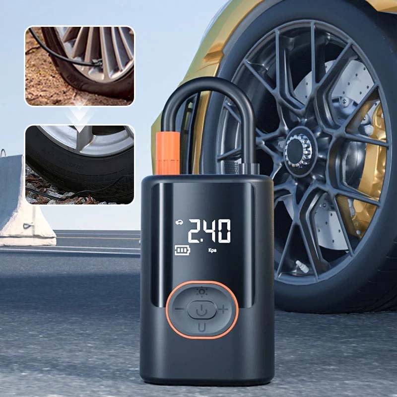 Portable Electric Air Pump With Digital Display