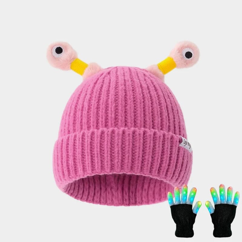 🐸Glow in the Dark Little Monster Woolly Hat🥳