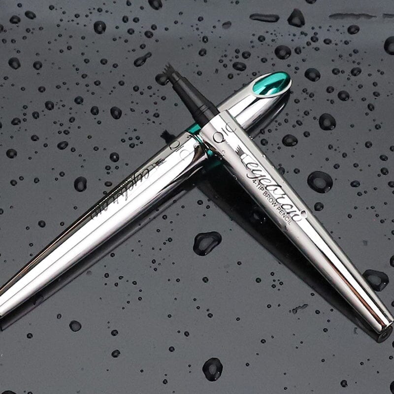 3D Waterproof  Microblading Eyebrow Pen with 4 Fork Tip