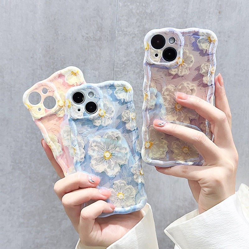 Colorful Oil Painting Exquisite Phone Case for iPhone