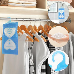 Hanging Interior Wardrobe Dehumidifier, Hanging Moisture Absorber Bags