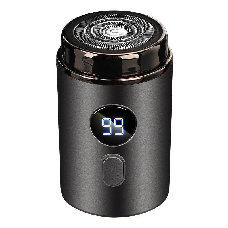 Mini Portable Electric Shaver with Power Display Screen