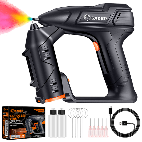 SAKER Cordless Electric Paint Sprayer