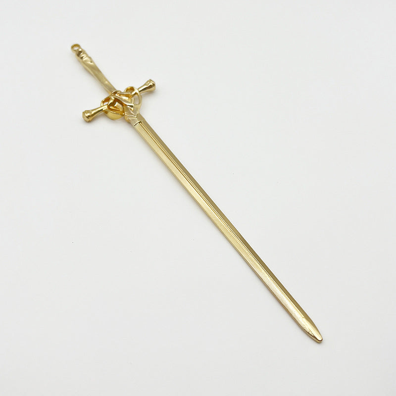 Sword Hair Pin Stick Hair Styling Accessory