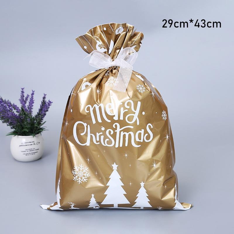 Christmas Reusable Gift Drawstring Bags