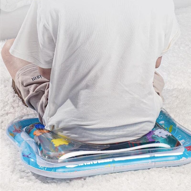 Inflatable Tummy Time Water Sensory Mat for Baby&Pet