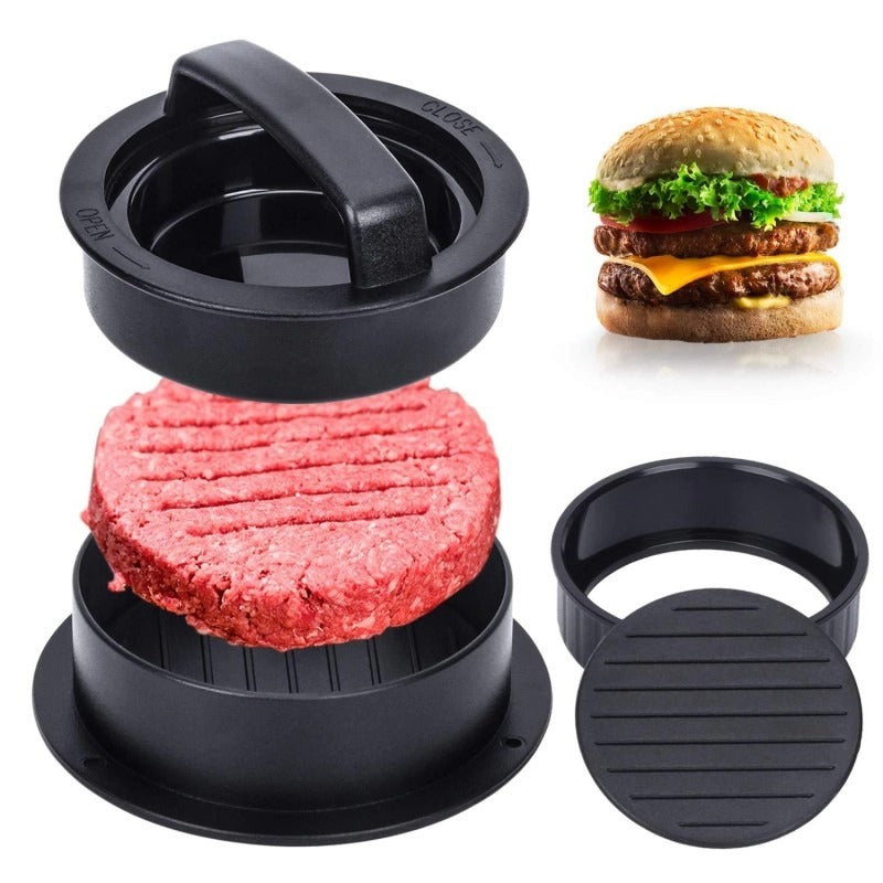 🍔3 in 1 Stuffed Hamburger Press Patty Maker