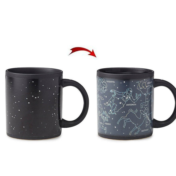 12 Constellations Magic Color Changing Star Mug