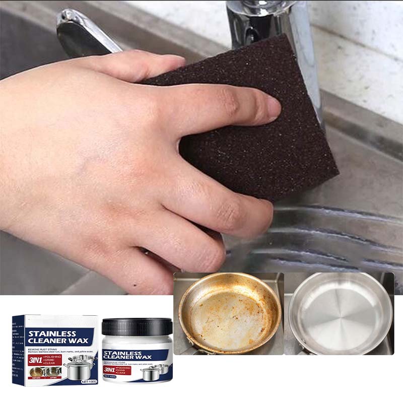 Magical Nano Stainless Steel Cleaning Paste Wax