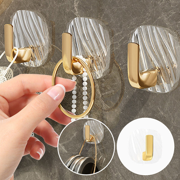 Transparent Acrylic Adhesive Wall Hook Exquisite Punch-Free Hook