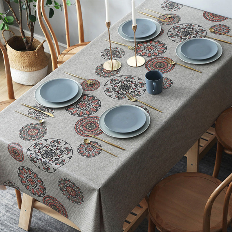 Waterproof And Oil-Proof Decorative Tablecloth