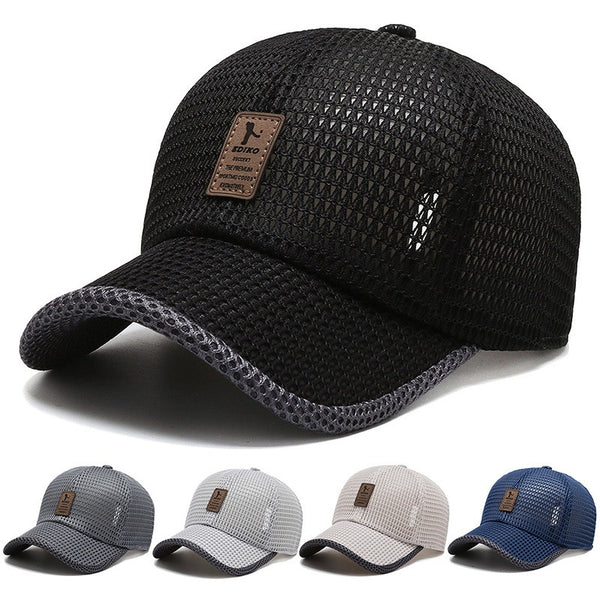 Summer Outdoor Mesh Peaked Cap Casual Baseball Cap