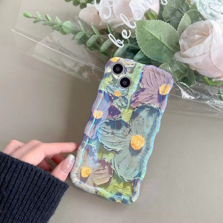 Colorful Oil Painting Exquisite Phone Case for iPhone