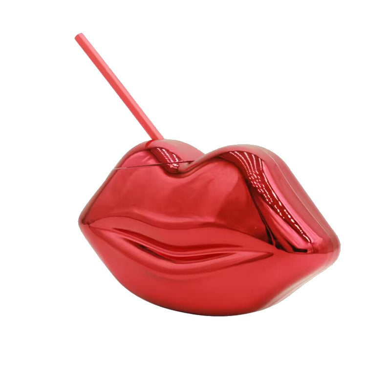 Red Lip Water Cup Romantic Bar Party Gift