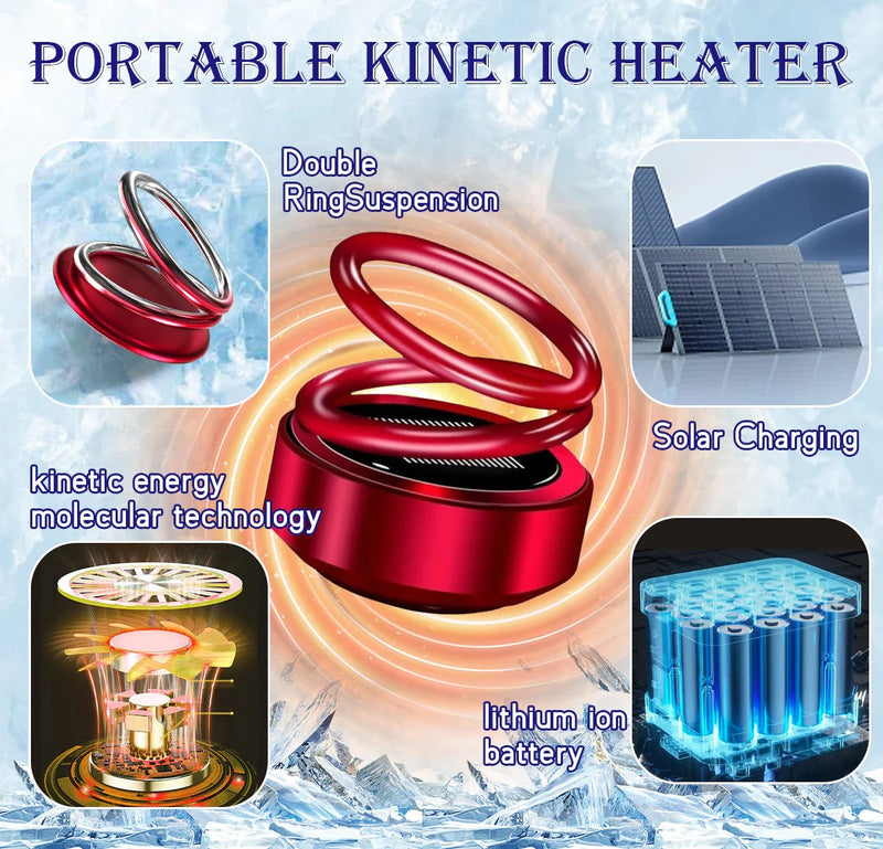 Solar Powered Mini Kinetic Molecular Aromatherapy Heater