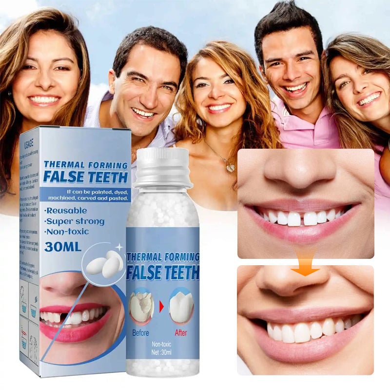 Temporary Tooth Repair Kits, Reusable Moldable False Teeth