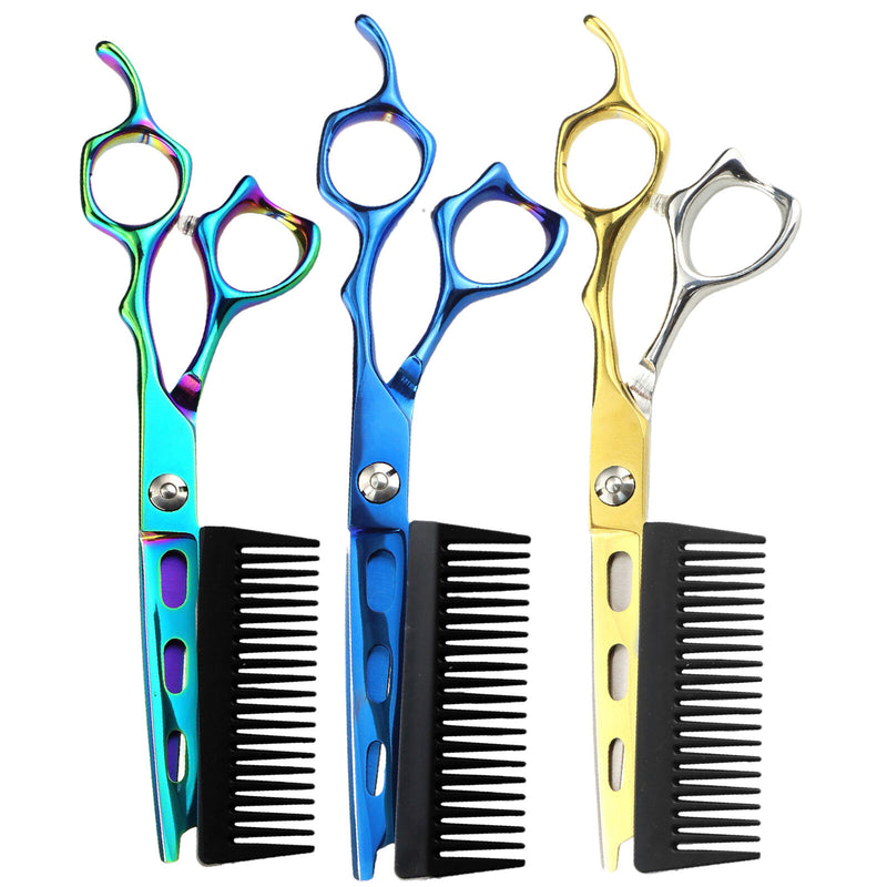 2 In 1 Hair Scissors With Comb