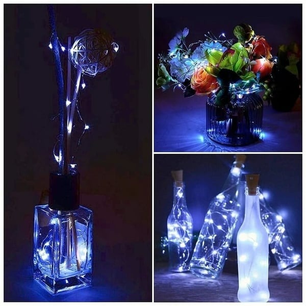 Led Bottle Light Cork Night Light DIY Decor