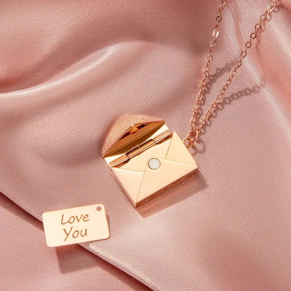 Envelope Love Letter Necklace