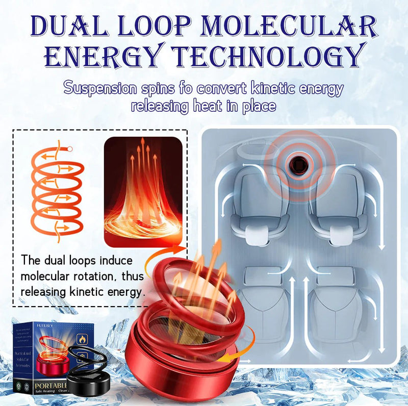 Solar Powered Mini Kinetic Molecular Aromatherapy Heater