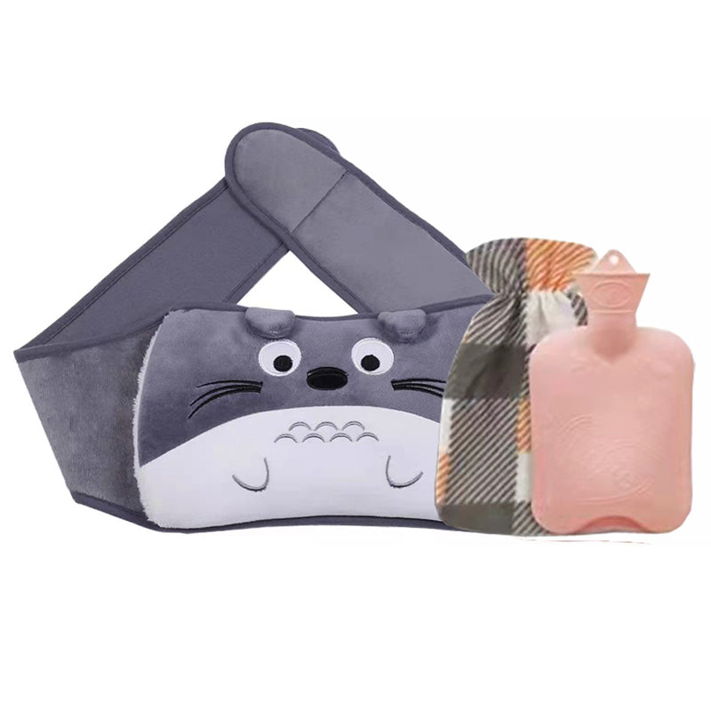 🦝Plush Refillable Hot Water Bottle Belt