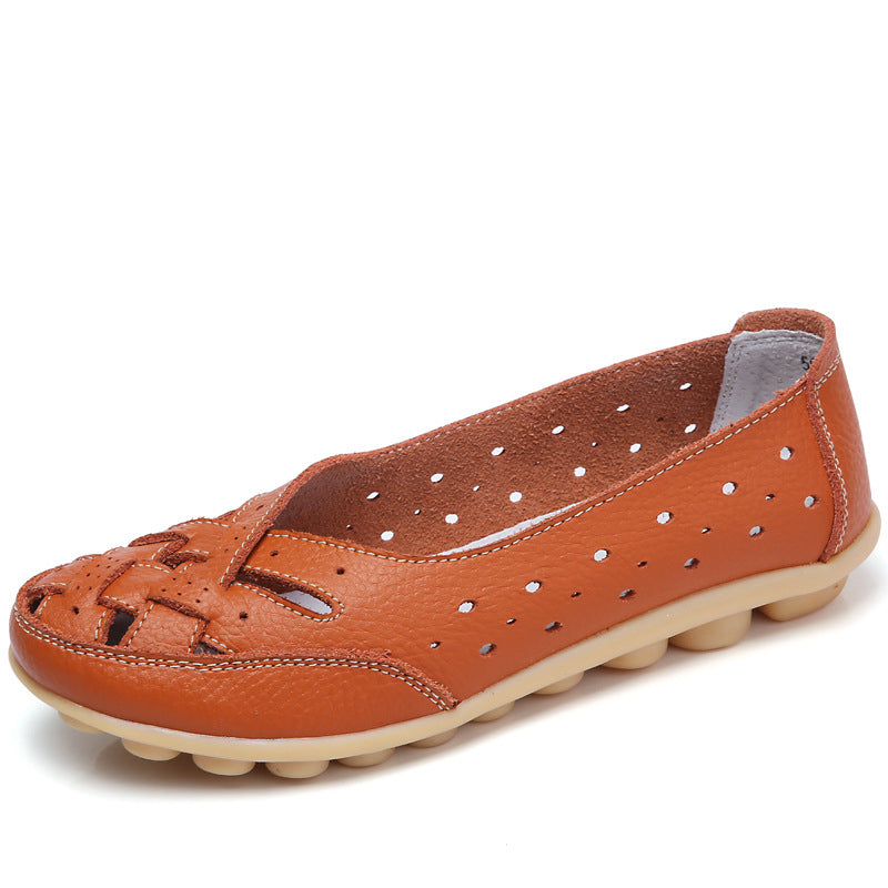 Comfortable Breathable Leather Loafers for Women