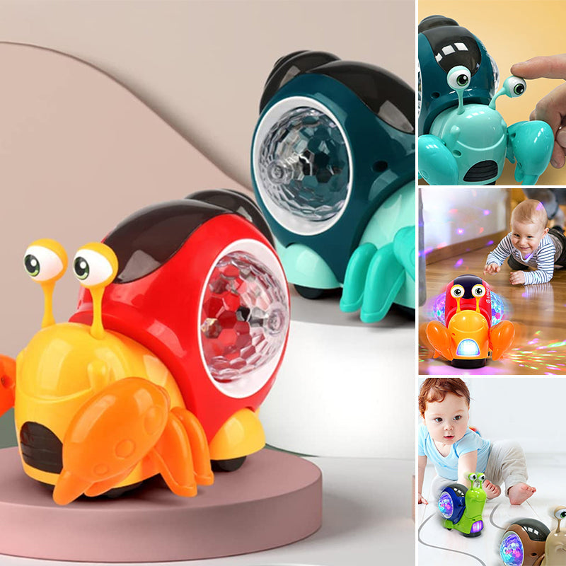 Luminous Musical Interactive Crawling Snail Toy