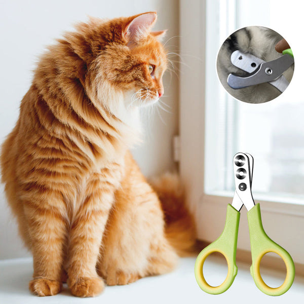 🐾Effortless Pet Nail Clippers with Round Stopper