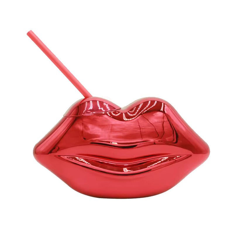 Red Lip Water Cup Romantic Bar Party Gift