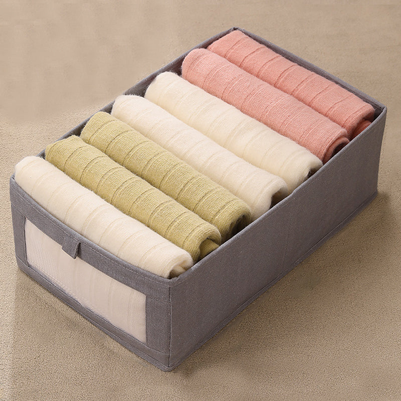 Visual Window Cotton and Linen Storage Box