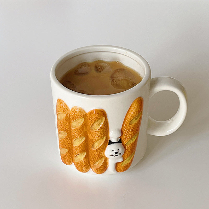 Creative Big Eyes Christmas Tree Mug