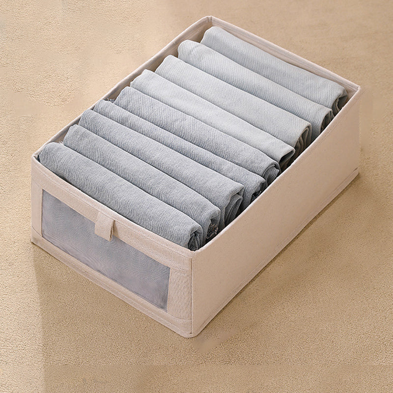 Visual Window Cotton and Linen Storage Box