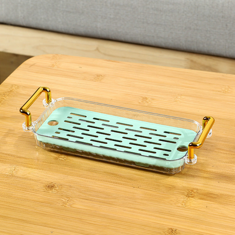 Light Luxury Draining Tea Tray