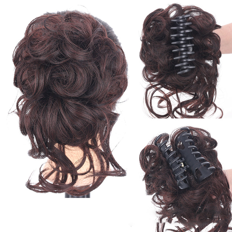 Messy Bun Hairpiece Ponytail Clip