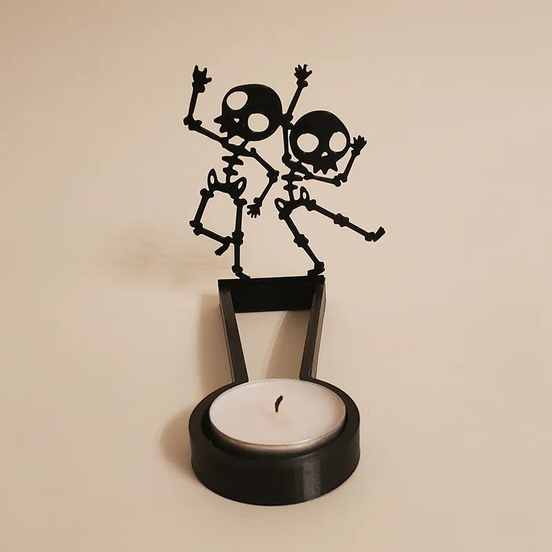 Halloween candle holder