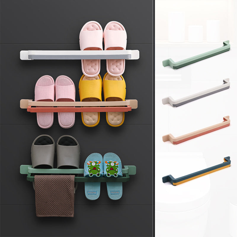 Hole Free Wall Mounted Shoe Rack